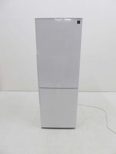 美品 動作保証 SHARP シャープ プラズマクラスター搭載 冷蔵庫 270L SJ-PD27D-W 2018年製