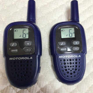 【最終値下げ】MOTOROLA トランシーバー