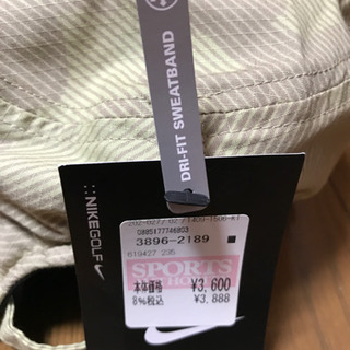 🉐 （新品）NIKI GOLFキャップの画像