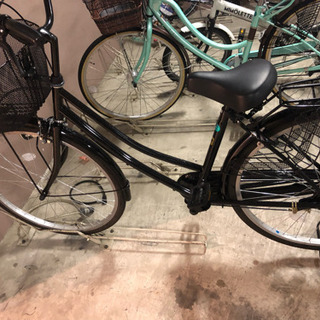 【美品】※早急 ママチャリ 黒 ブラック 自転車