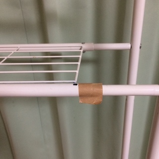 洗濯機用のラックの画像