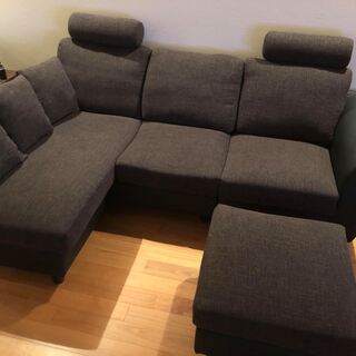 ソファー差し上げます　美品です、殆ど使用していませんの画像