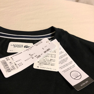 新品未使用タグ付き ラコステ スポーツ メンズ Tシャツの画像