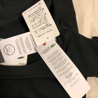 新品未使用タグ付き ラコステ スポーツ メンズ Tシャツの画像