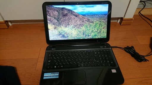 再値下げ！売ります！超美品。中古　hp ノートパソコン