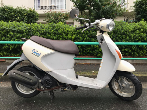 【美品】 原付 スズキ レッツ4  パレット 4st クリーム色