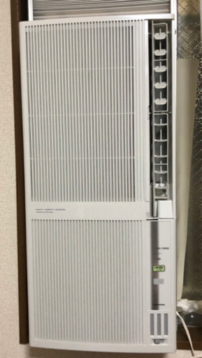 引き取り限定 2017年式 コロナルームエアコン 窓用エアコン