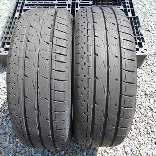 ◎全国発送対応いたします◎中古 2本 ブリヂストン ルフトRVⅡ 215/55R17 2017年 バリ山 山有り【BRIDGESTONE LUFT エコピア EX20RV PXRV バリ溝 エスティマ 浜松】