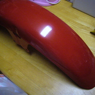中古美品GSX400F純正フロントフェンダー