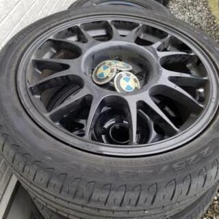 爆安だいね…ＢＭWのF20型1シリーズにて使用してたアルミホイール＆タイヤの画像