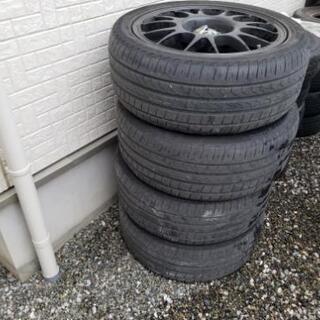 爆安だいね…ＢＭWのF20型1シリーズにて使用してたアルミホイール＆タイヤの画像