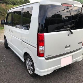 九州発！熊本県発！熊本発！Ｈ１７年式 スズキ エブリィワゴン ＤＡ６４W ＰＺターボスペシャル（標準ルーフ）！！ 車検R２年８月まで！！ 格安です！！ の画像