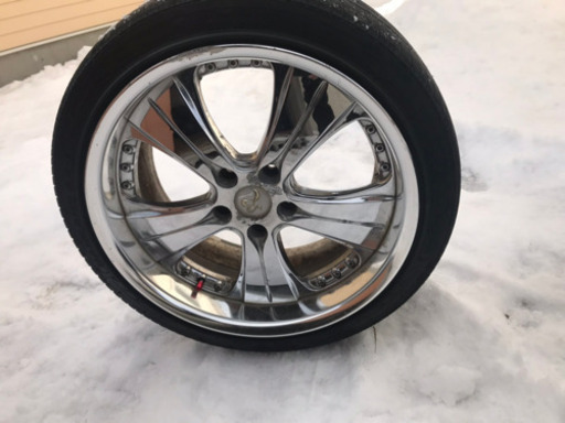 work製 18インチ 9J+40 廃盤ホイール ドリケツ 転がし用