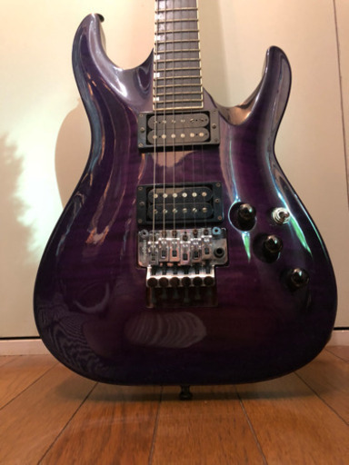 Edwards Horizon 純正フロイドローズブリッジ、ゴトーペグ搭載