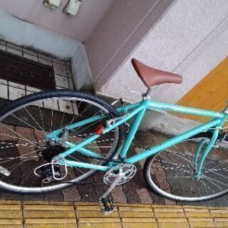 WEEKEND BIKES 700cクロスバイク アルミ/7speed/ライトグリーン