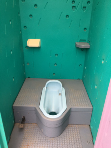 【値下げ】仮設トイレ 【引き取り決定しました】