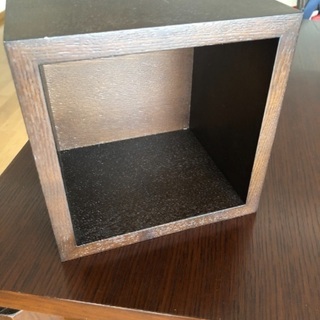 無印 箱型の棚