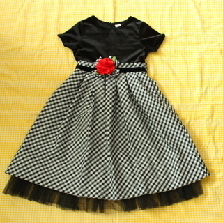 新品　女の子　お出かけドレス　130cmの画像