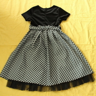 新品　女の子　お出かけドレス　130cmの画像