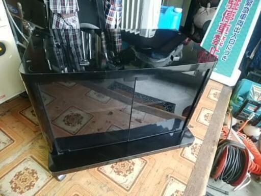 テレビ台　木製 扉付き AVラック