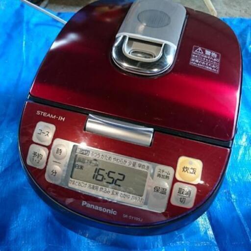 取引中 ☆Panasonic 5.5合炊きスチームIHジャー炊飯器☆