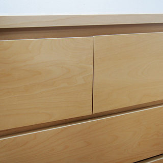 IKEA チェスト 幅80 奥行48 高さ122cm ナチュラルカラー (FA47)の画像