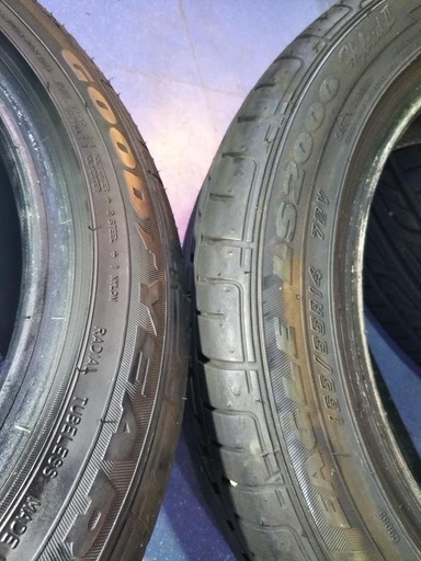 ~95％富山 2018年 165/55R14 日本製 グッドイヤー 中古4本