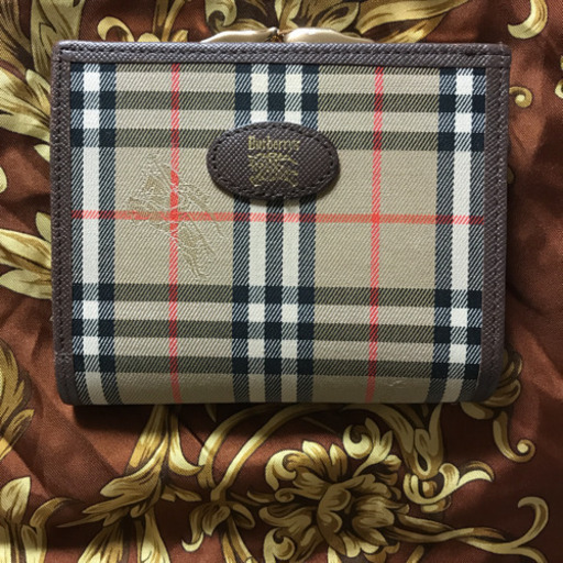 Burberrys ガマ口折財布