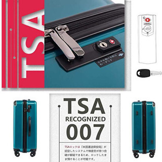 【新品Mサイズ60L】TSAロックキャリーバッグ スーツケースの画像