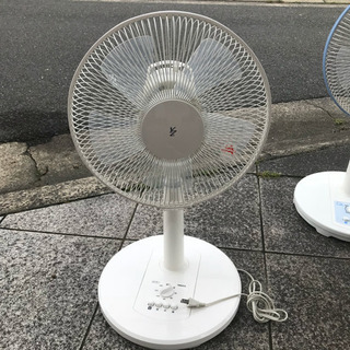 #2471 山善 リビング扇風機 YLT-AG301(W) 20...