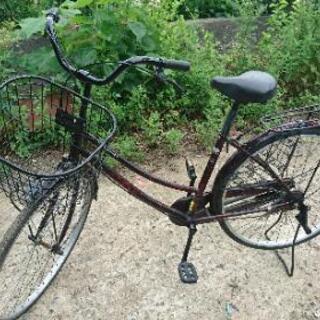 26インチ通勤買い物用自転車