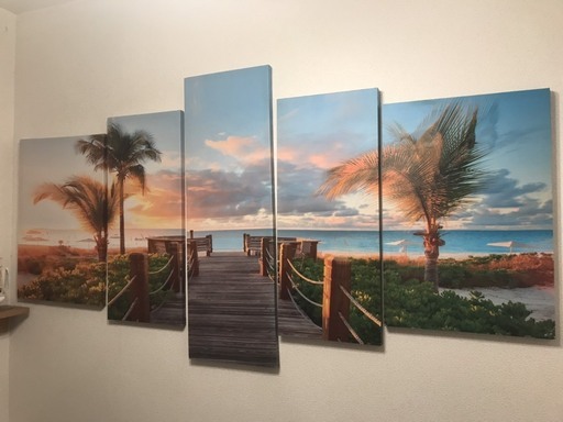 【1000円】ハワイアン　綺麗な絵