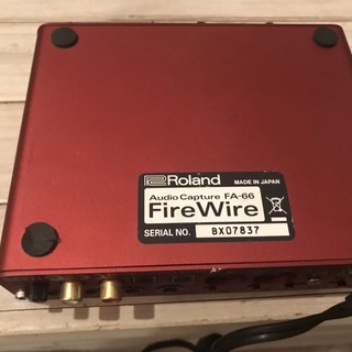 【1000円】Roland (EDIROL) FA-66 オーディオインターフェースの画像