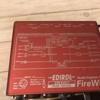 【1000円】Roland (EDIROL) FA-66 オーディオインターフェースの画像