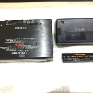 SONY WALKMAN  WM-F502の画像
