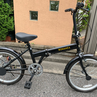 未使用品 20インチ折りたたみ自転車
