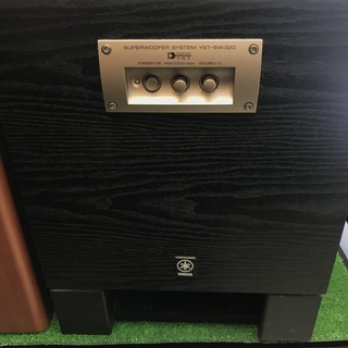 YAMAHA　パワーアンプ内蔵コンパクトサブウーファー　YST-...