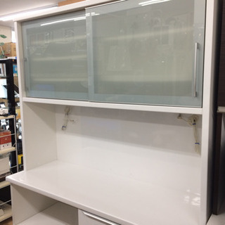 松田家具の2枚スライド扉レンジボードです。
