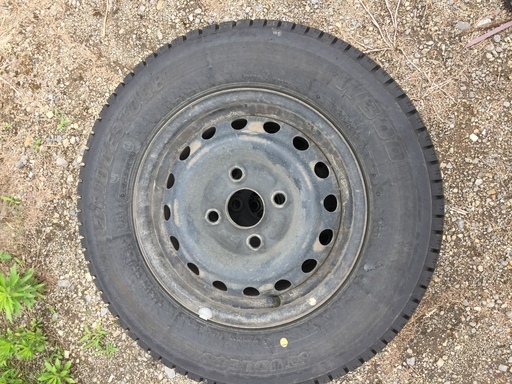 S330V　ハイゼット　145/R12 LT　　バリ山ブリジストンスタットレス