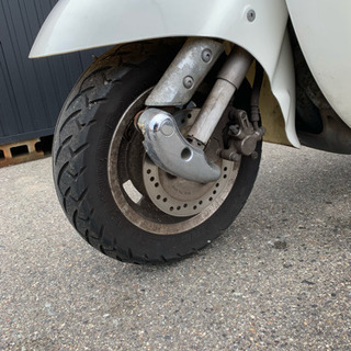 商談中　格安 ホワイト  カッコいいです♪ HONDA joker  50cc  原付 バイクの画像