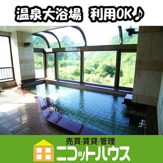 【温泉大浴場付　メゾネット　65㎡】１LDK