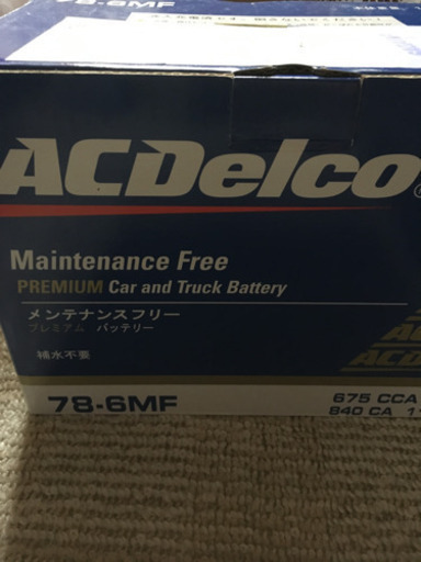 車のパーツ ACDelco78-6MF