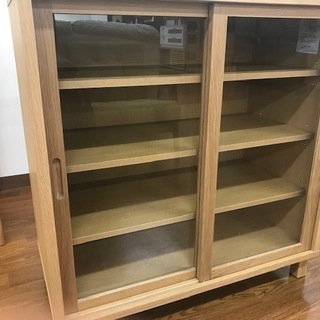 トレファク南浦和店】無印良品 スライド扉キャビネット