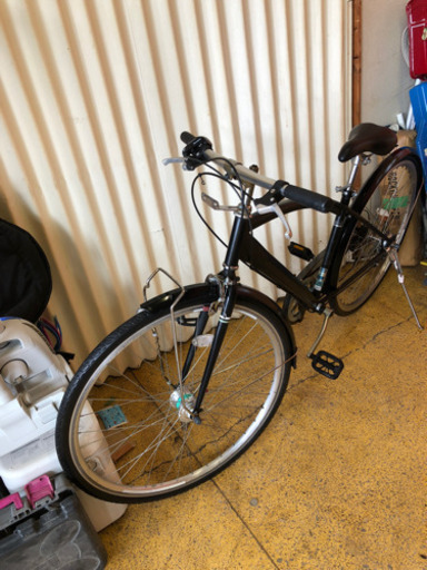 クロスバイク 自転車 6段変速  27インチ 仕上がりました
