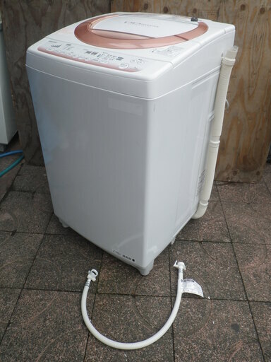 ■配達可■東芝 7.0kg 全自動洗濯機 AW-70DM 2014年製 節水パワフル洗浄 パワフルエアドライ
