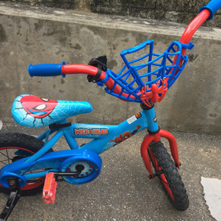 スパイダーマン 自転車の中古が安い！激安で譲ります・無料で