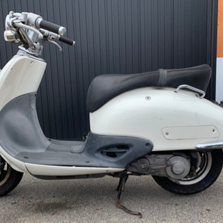 商談中　格安 ホワイト  カッコいいです♪ HONDA joker  50cc  原付 バイクの画像