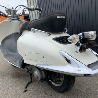 商談中　格安 ホワイト  カッコいいです♪ HONDA joker  50cc  原付 バイクの画像