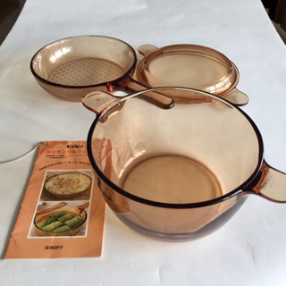 ビジョン フライパン （超耐熱ガラス パイロセラム）の画像