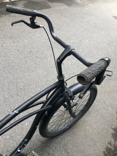 値下げビーチバイク ビーチクルーザー 自転車 太いタイヤ
